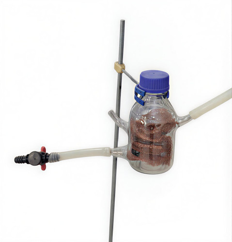 ریجنت باتل شیشهای در آبی برای سیستم تقطیر