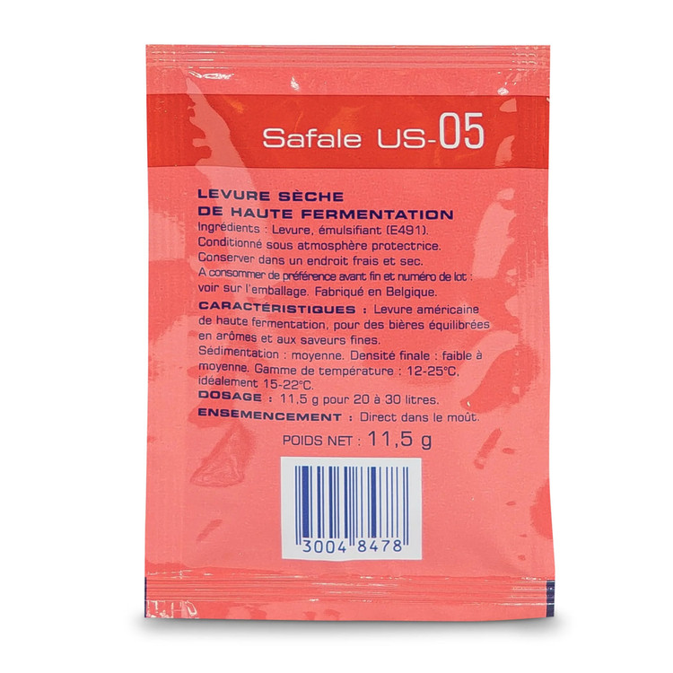 مخمر سافایل یواس ۰۵ اصلی پک ۱۱٫۵ گرمی (SafAle US-05) با تخفیف